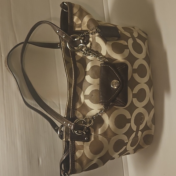 COACH OP Art Charm Tote Bag - Picture 1 of 13